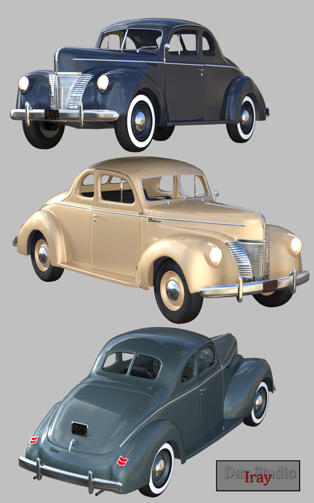 Hot Rod Body Shop Series 1 for Nationale7 Ford Coupe 1940 by N/A
