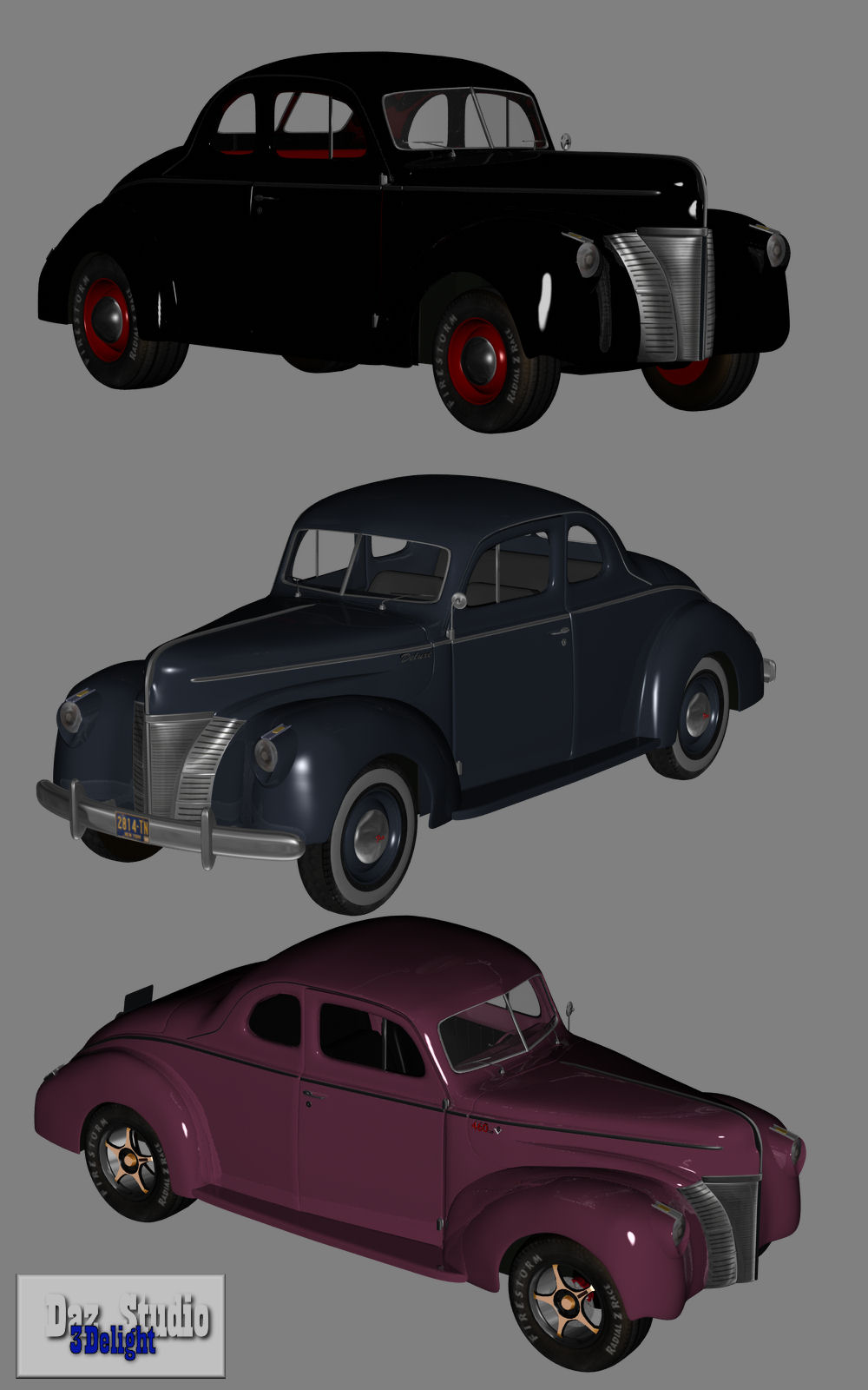 Hot Rod Body Shop Series 1 for Nationale7 Ford Coupe 1940 by N/A