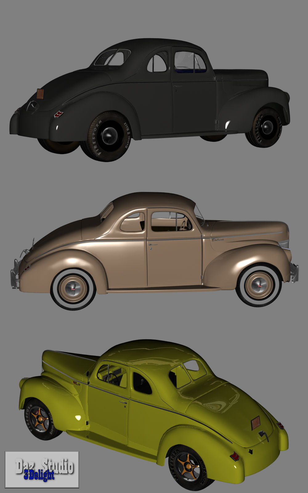 Hot Rod Body Shop Series 1 for Nationale7 Ford Coupe 1940 by N/A