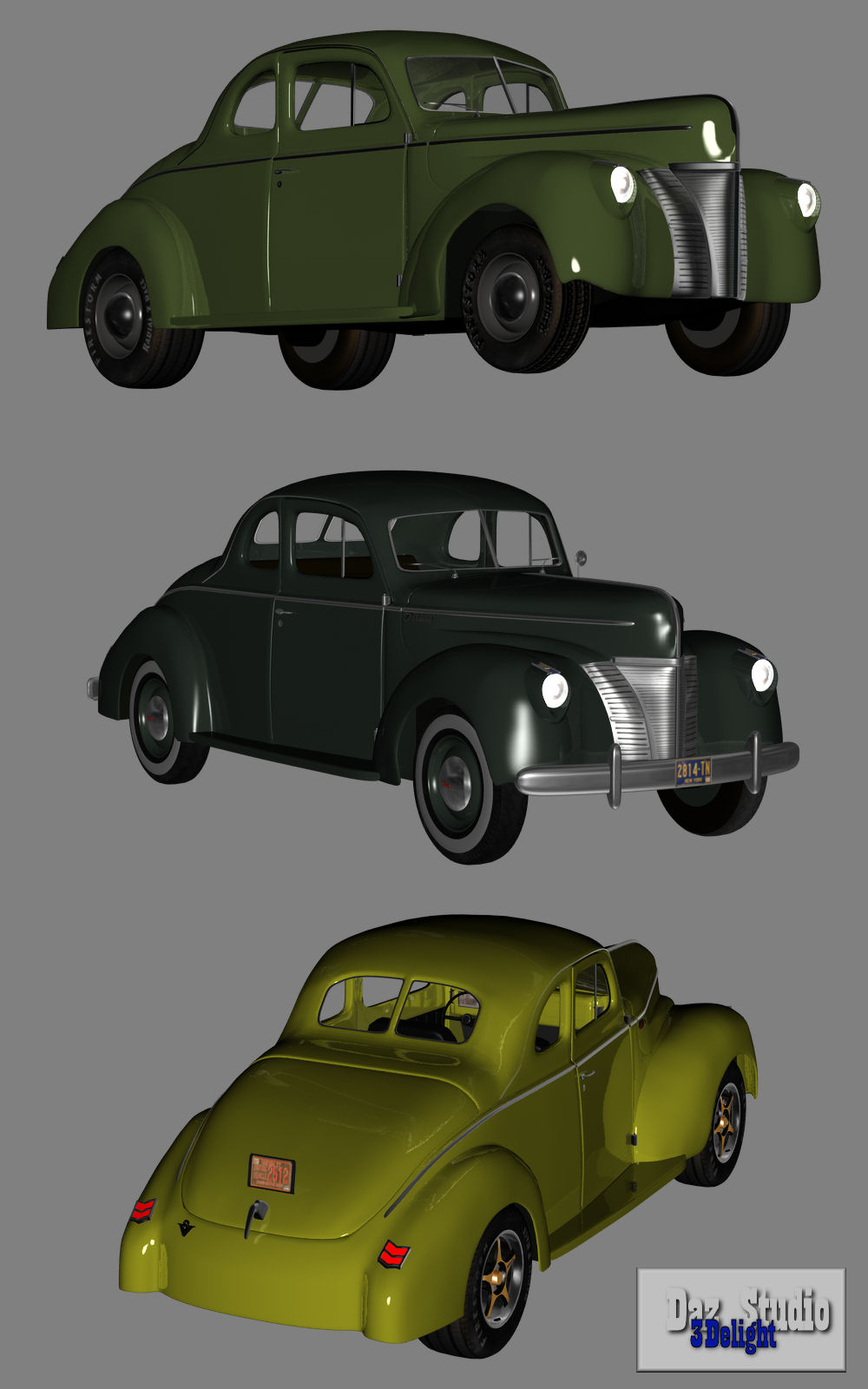 Hot Rod Body Shop Series 1 for Nationale7 Ford Coupe 1940 by N/A