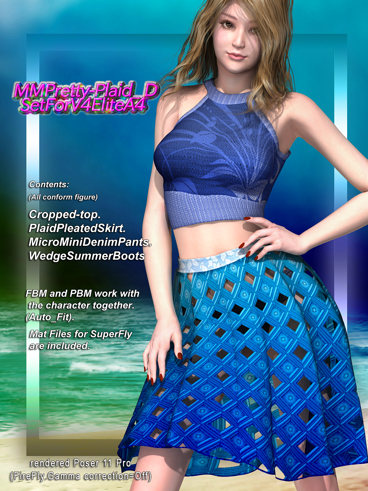 MMPretty-Plaid_ DSetForV4EliteA4 by N/A