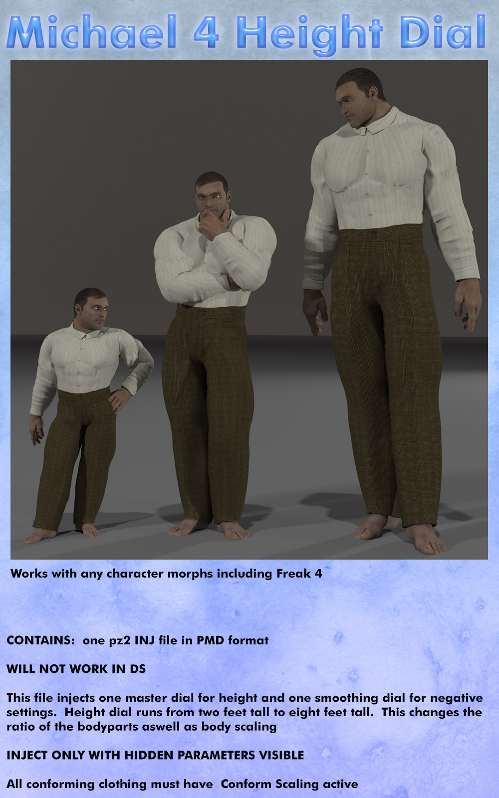 Michael 4 Height Dial by N/A