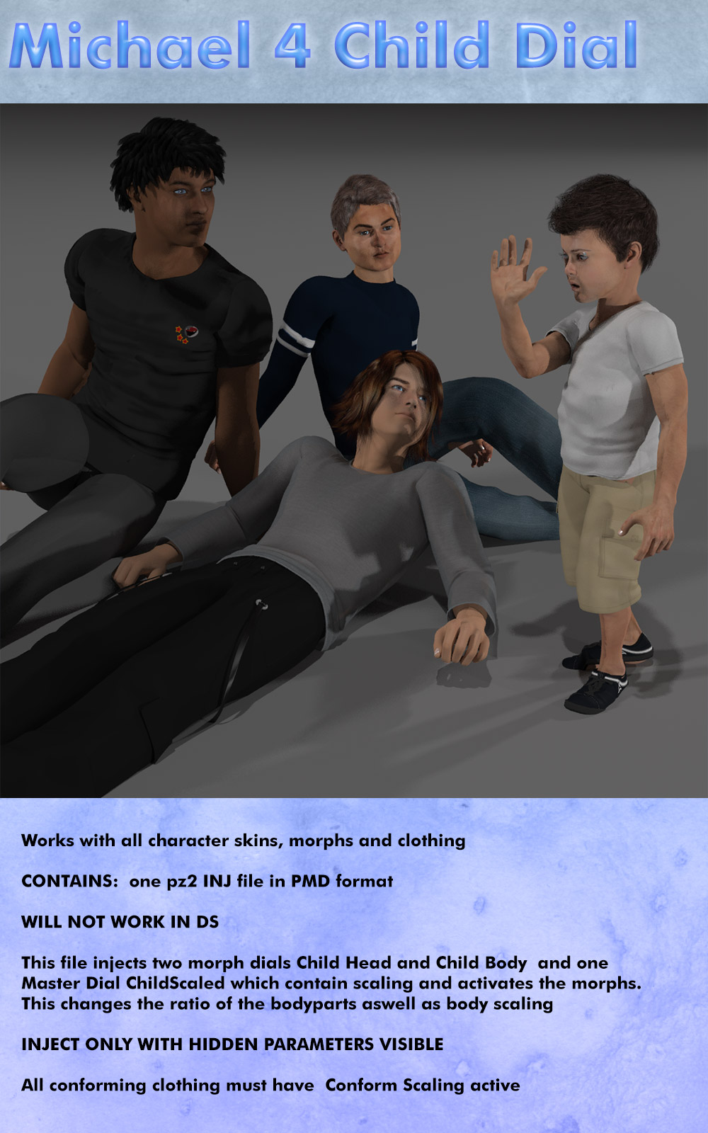 Michael 4 Child Dial by N/A