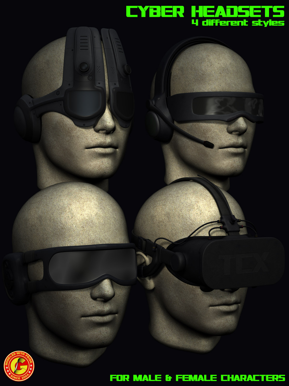 Cyber Headsets by N/A