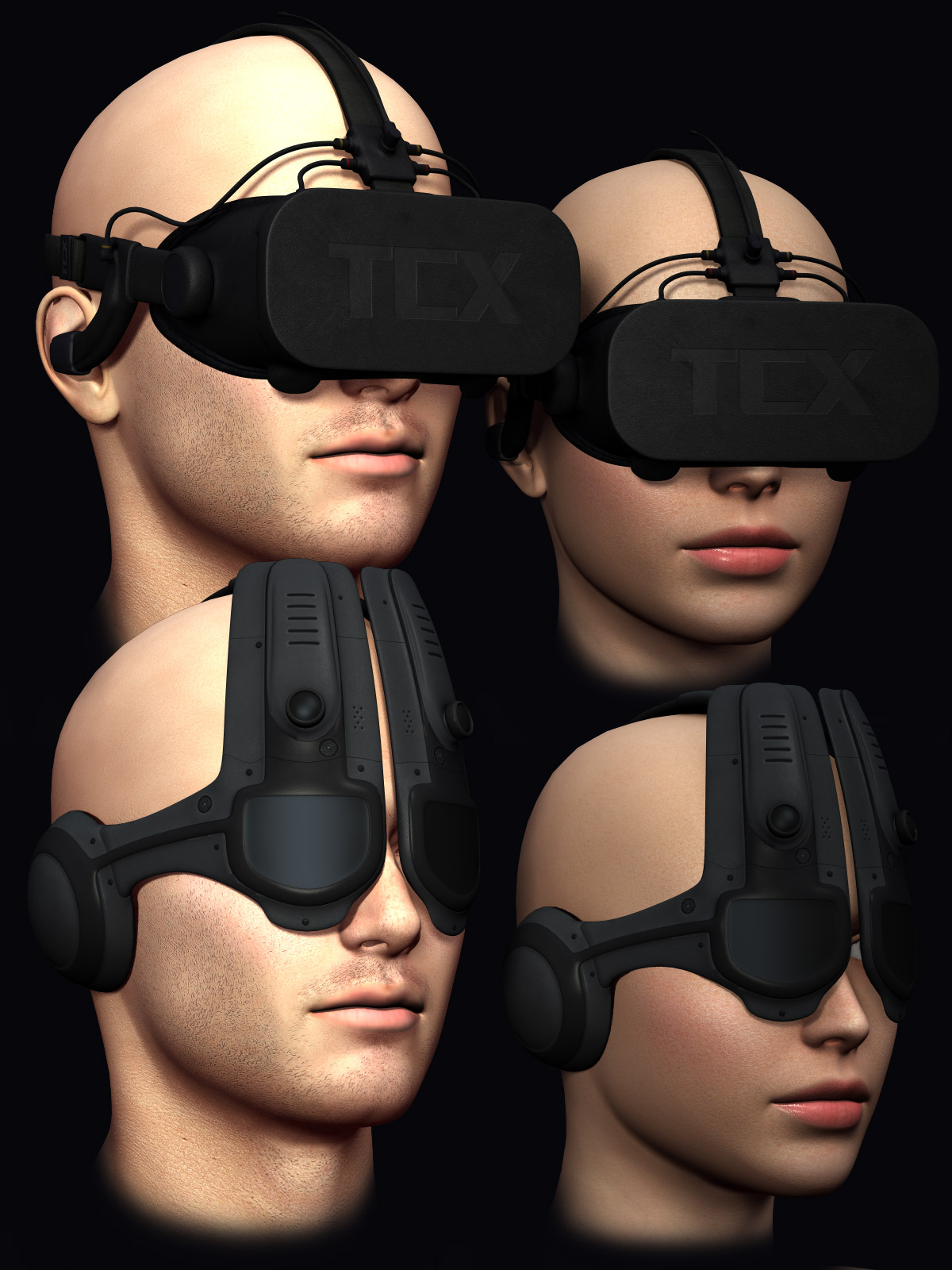 Cyber Headsets by N/A