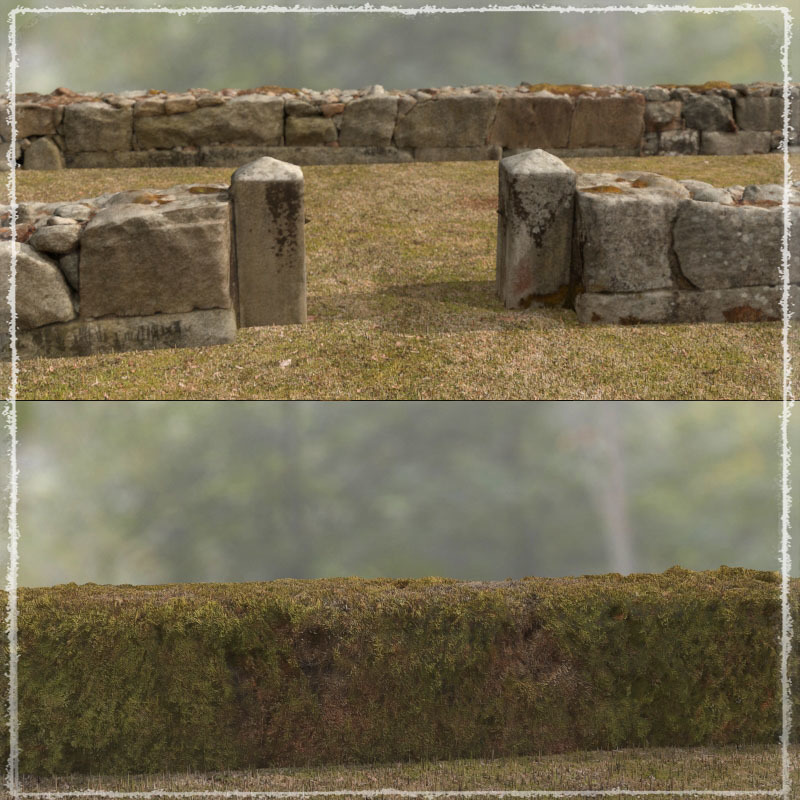 3D Scenery: Classic Cemetery by N/A