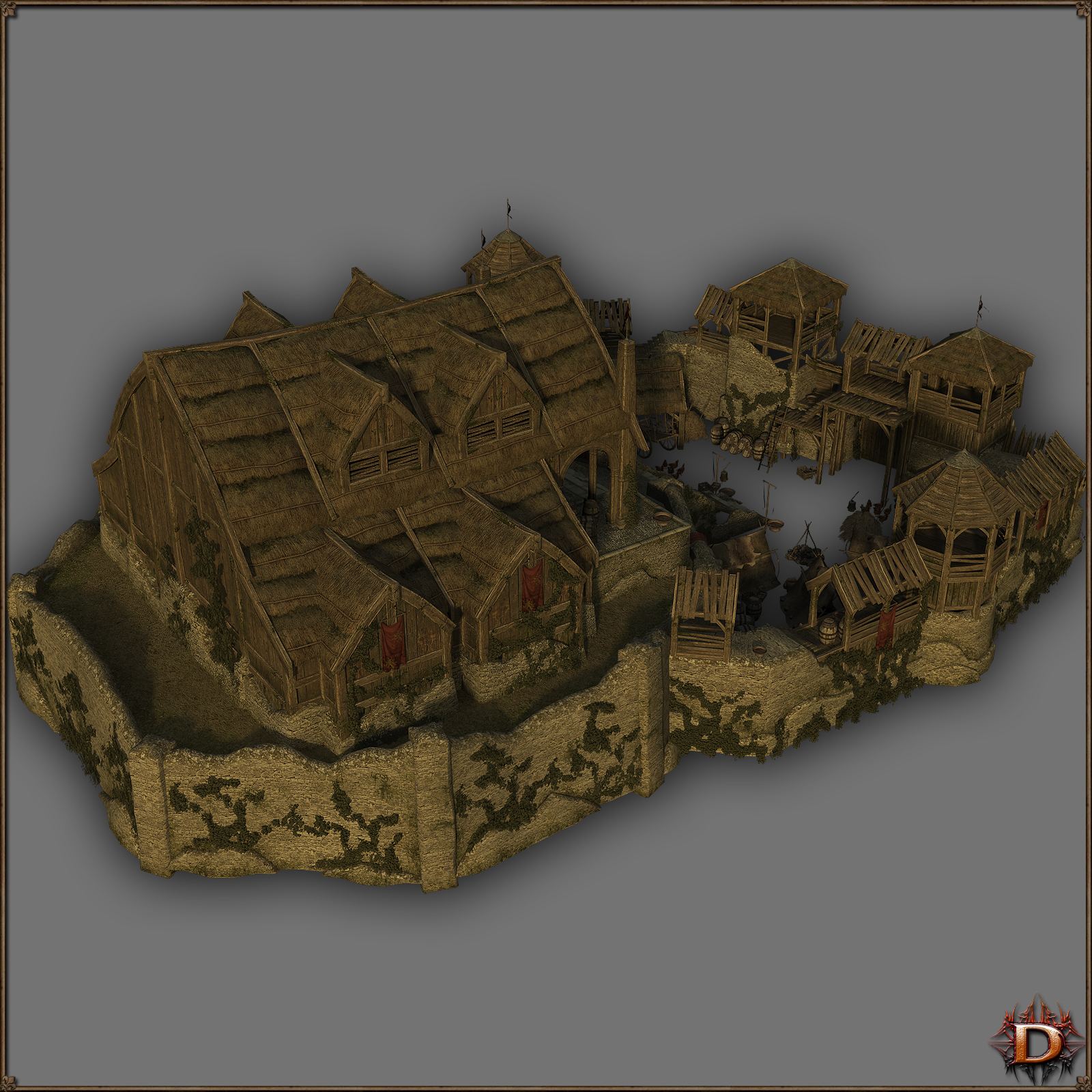 Medieval Small Castle by N/A