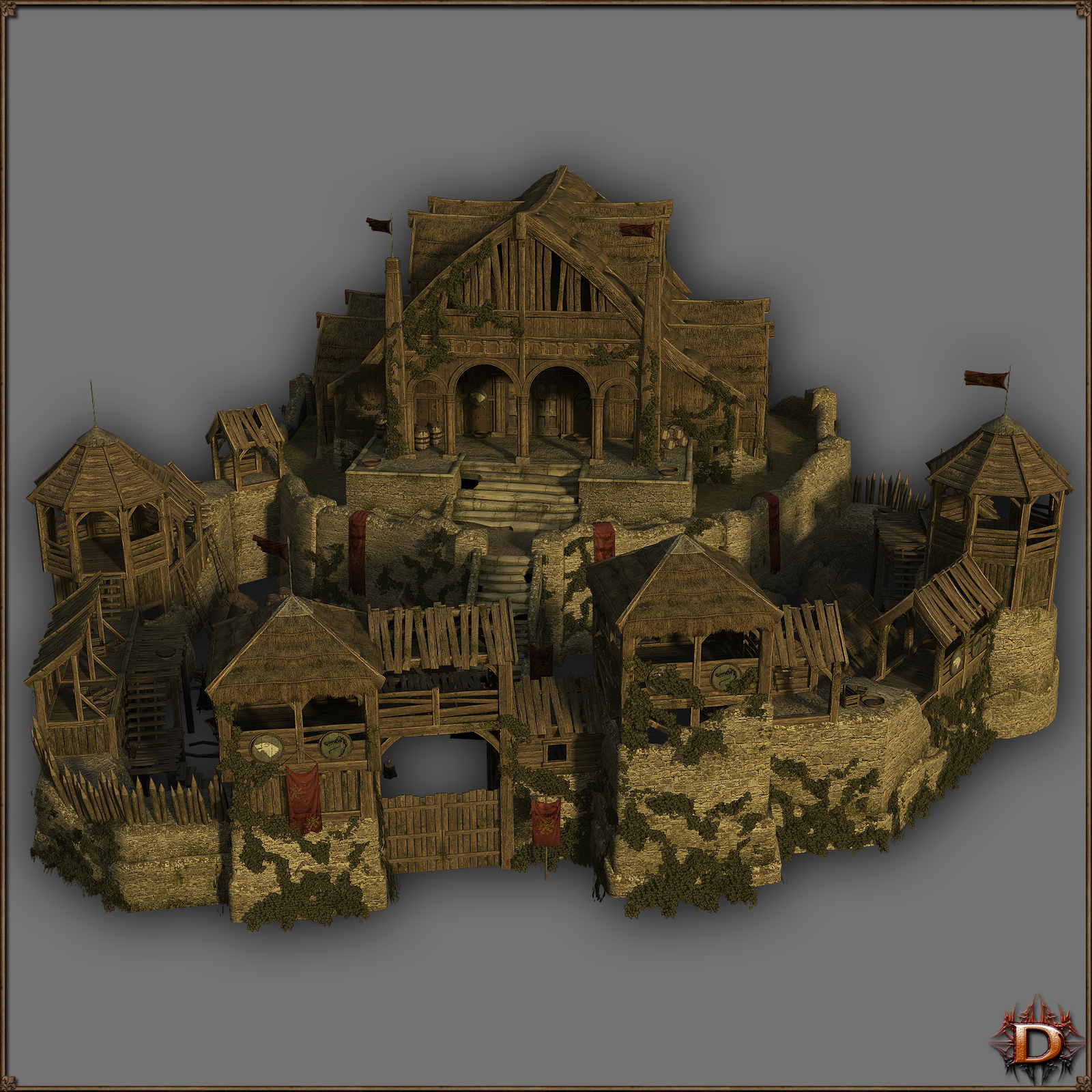 Medieval Small Castle by N/A