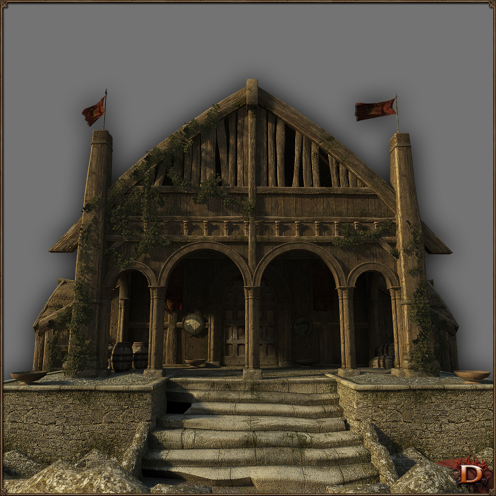 Medieval Small Castle by N/A