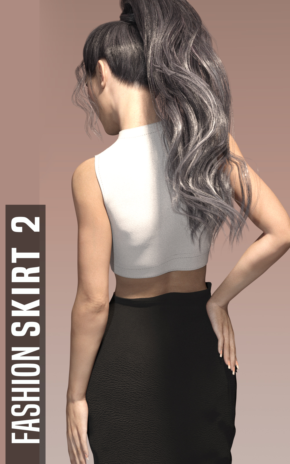 Fashion Skirt2 for G3F by N/A