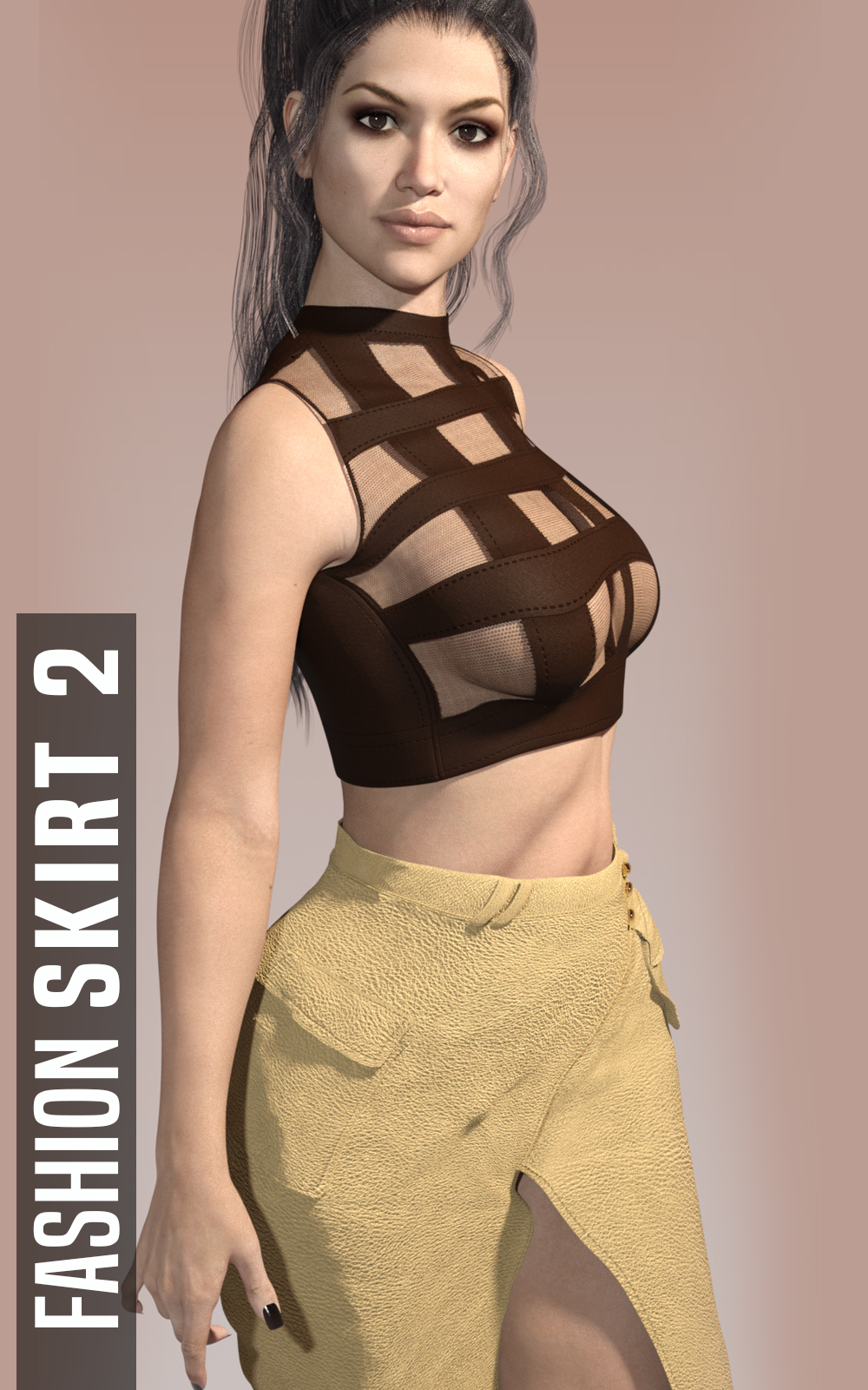 Fashion Skirt2 for G3F by N/A