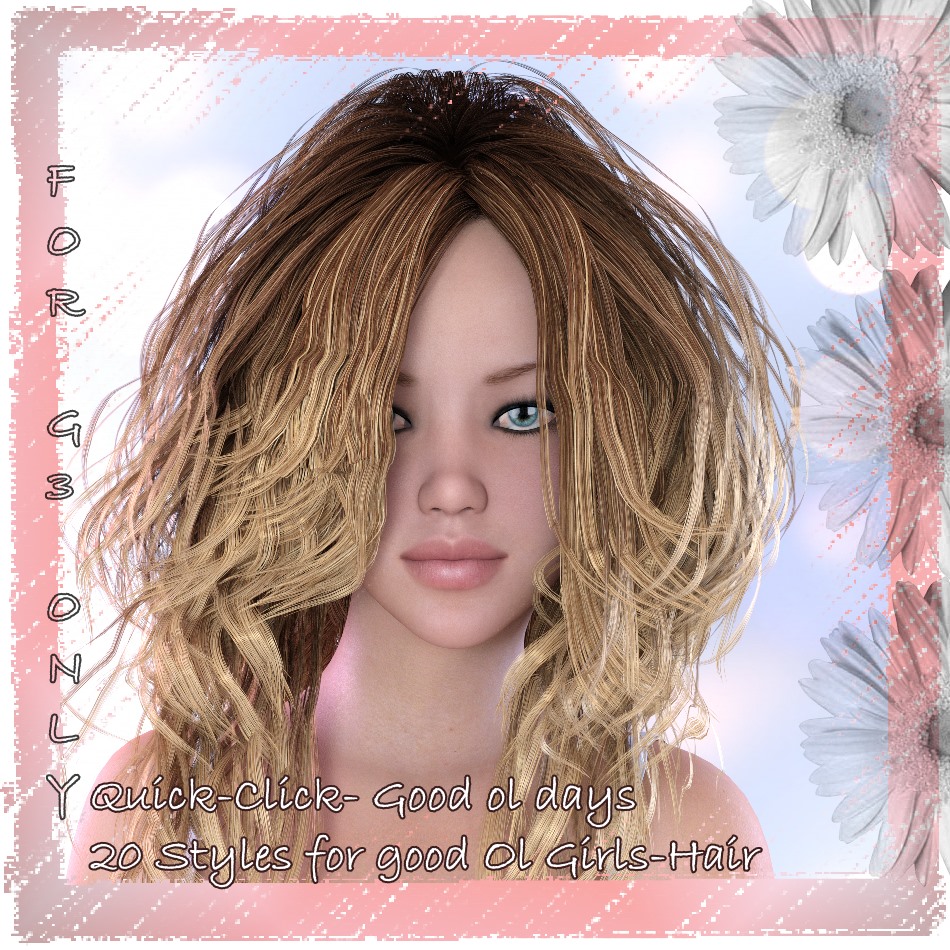 Quick-Click- for G3- GoodOlDays for GoodOlGirl-Hair by N/A