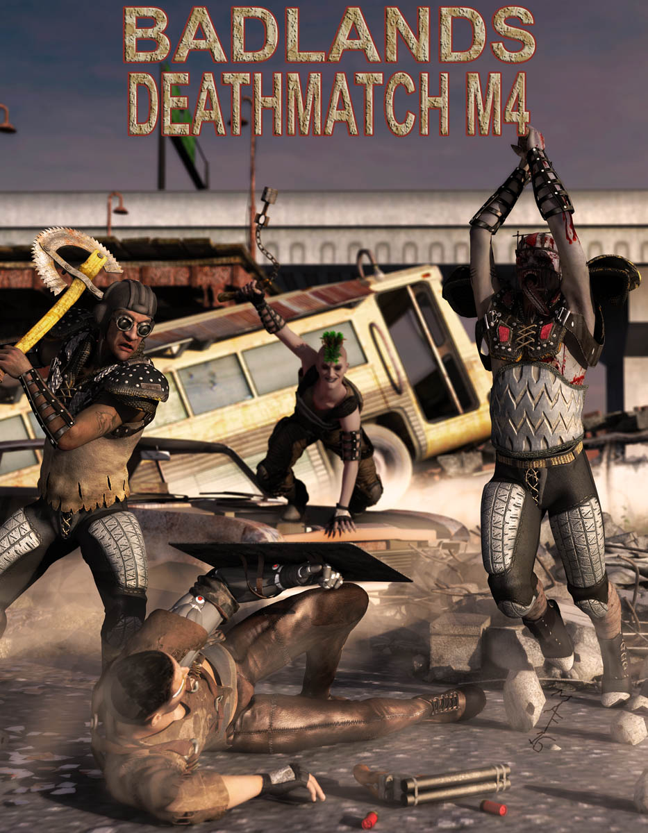 Badlands Deathmatch for M4 by N/A