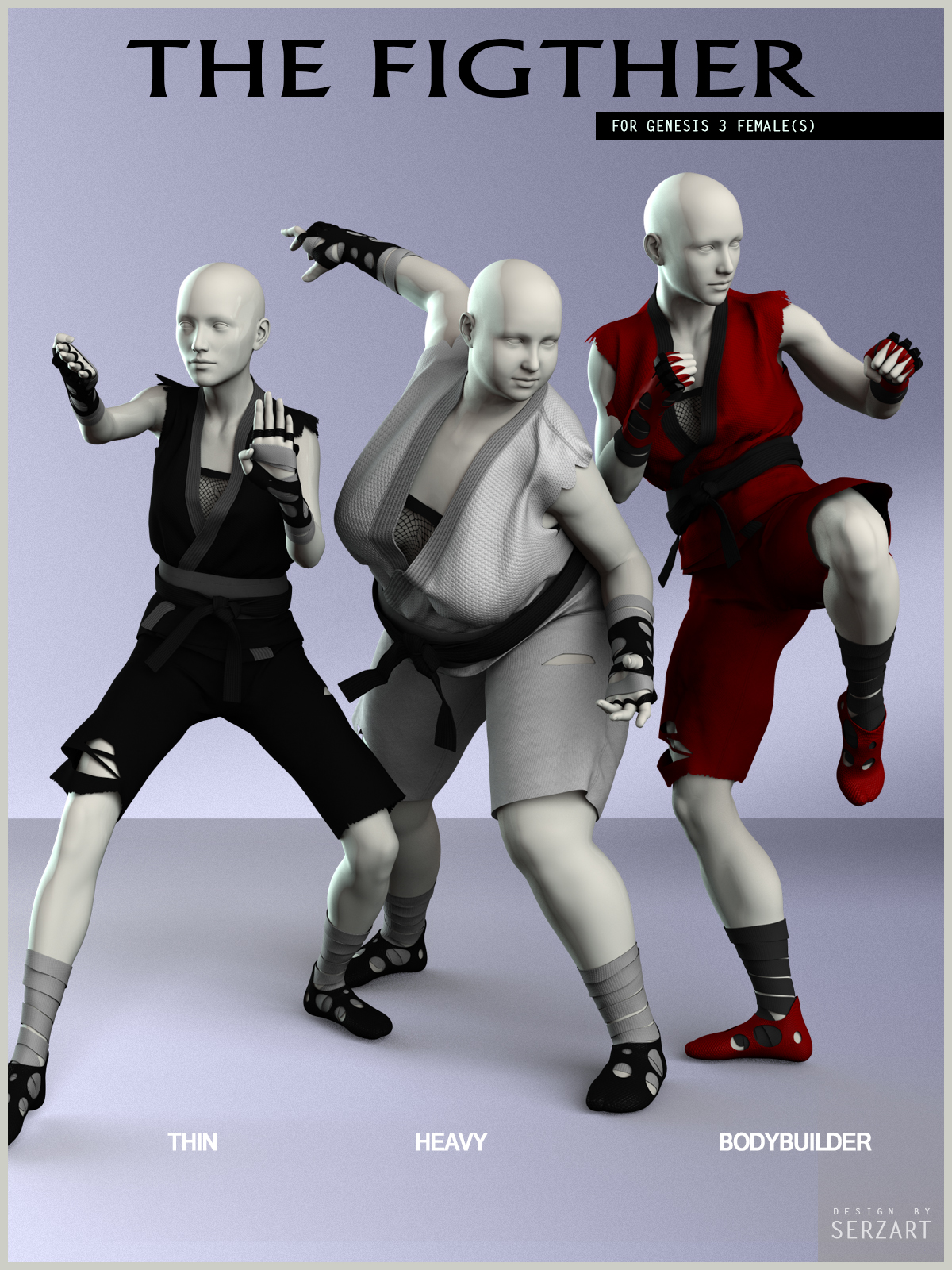 The Fighter for Genesis 3 Female by N/A