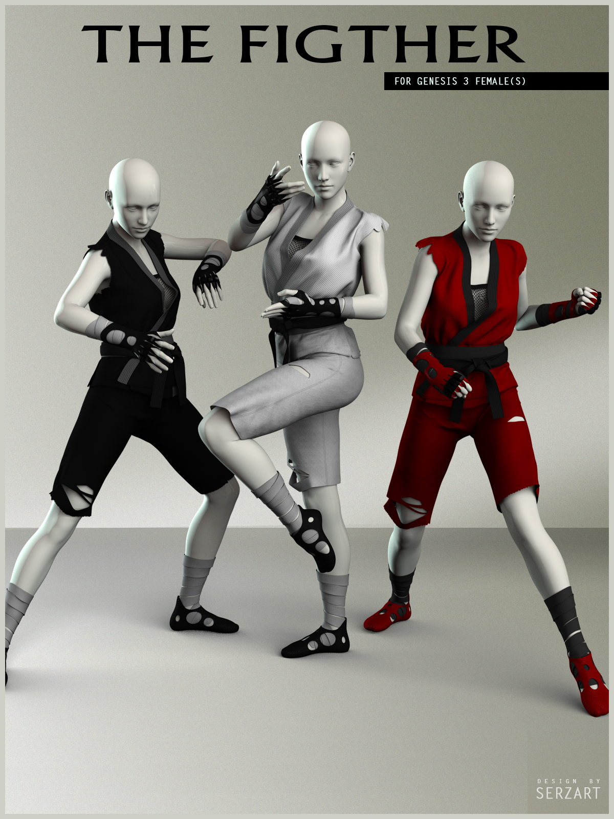 The Fighter for Genesis 3 Female by N/A