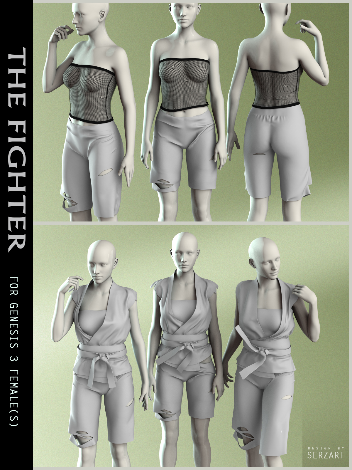 The Fighter for Genesis 3 Female by N/A