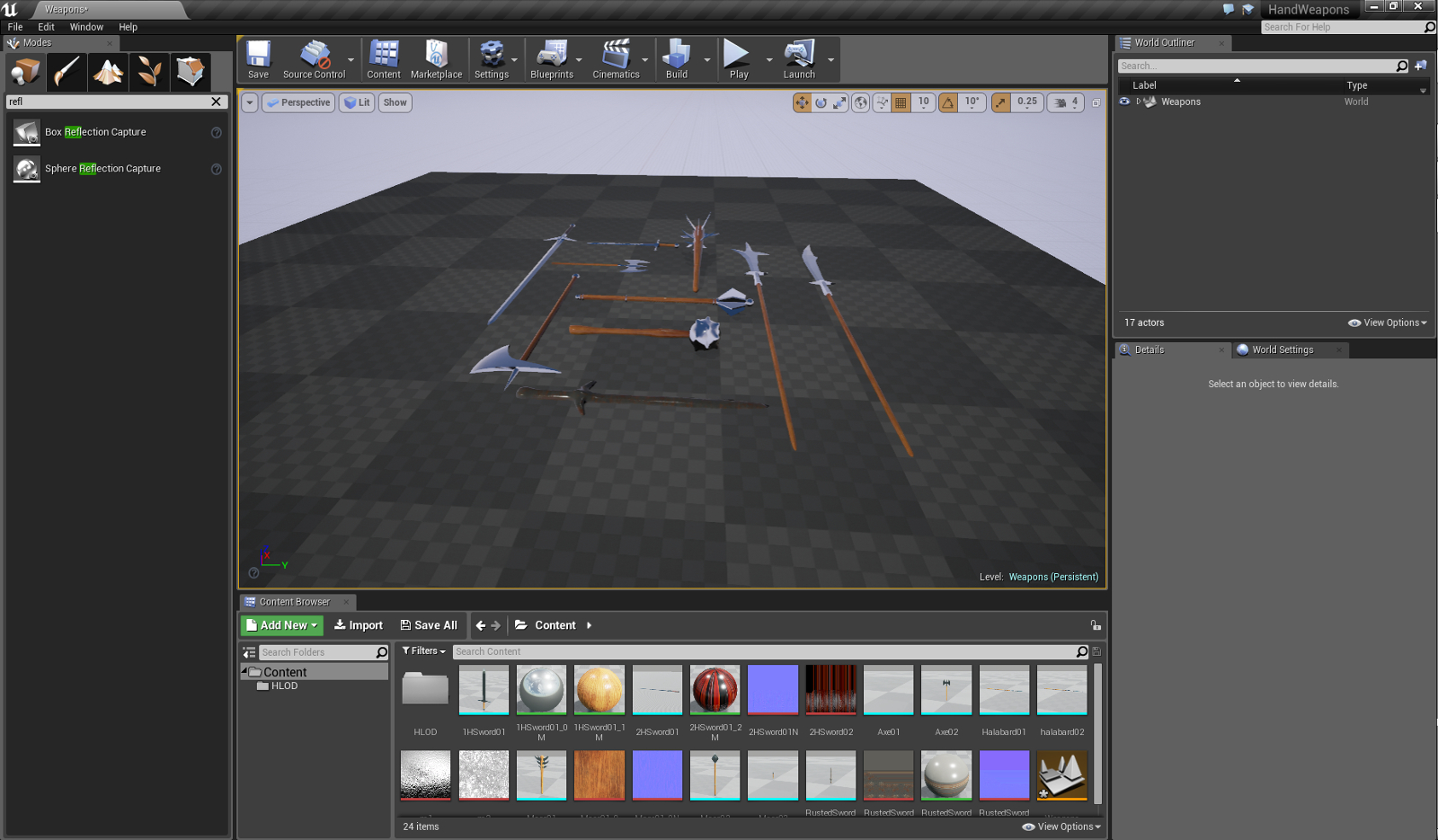 Melee Weapons - 10 models for games by N/A