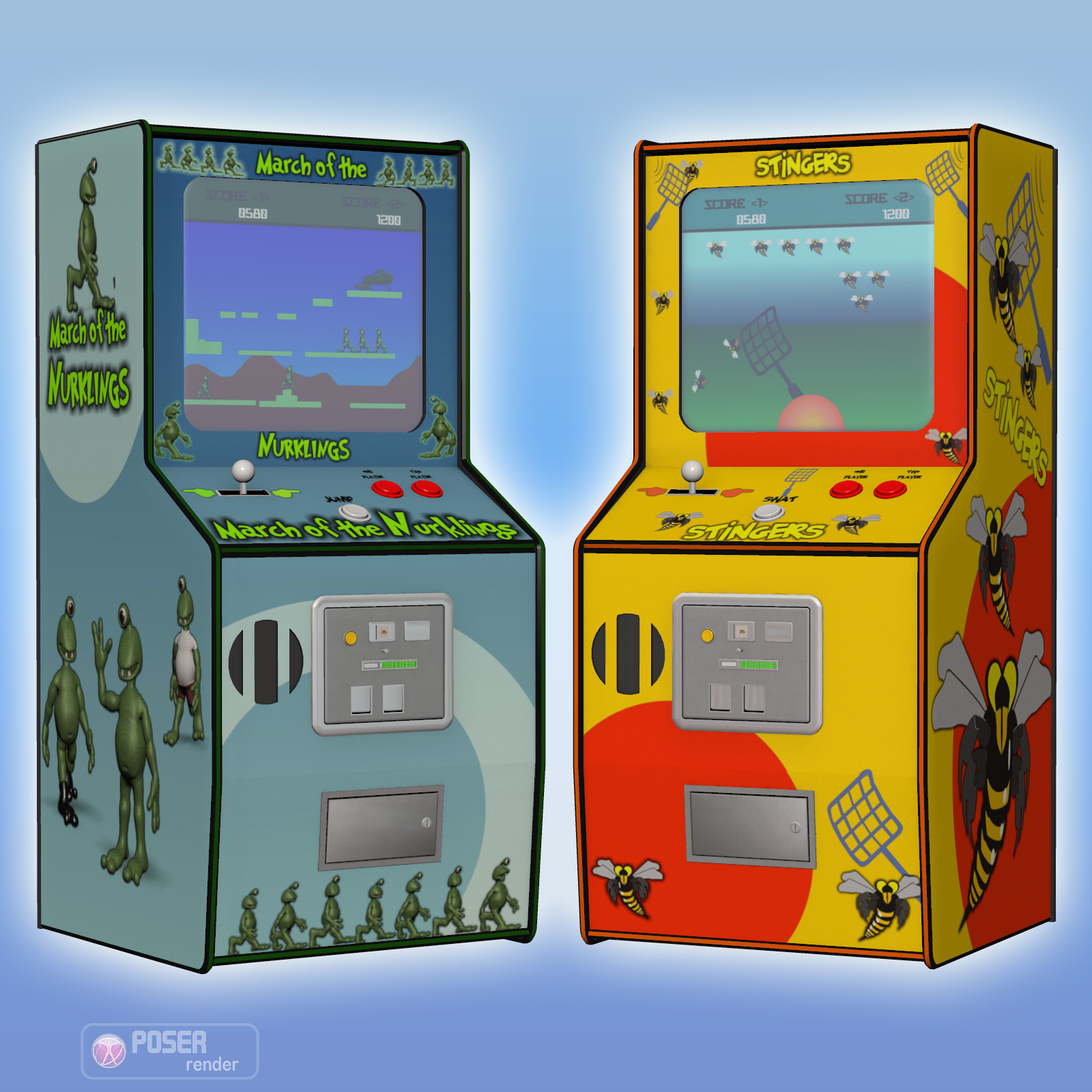 Arcade Game Machines by N/A