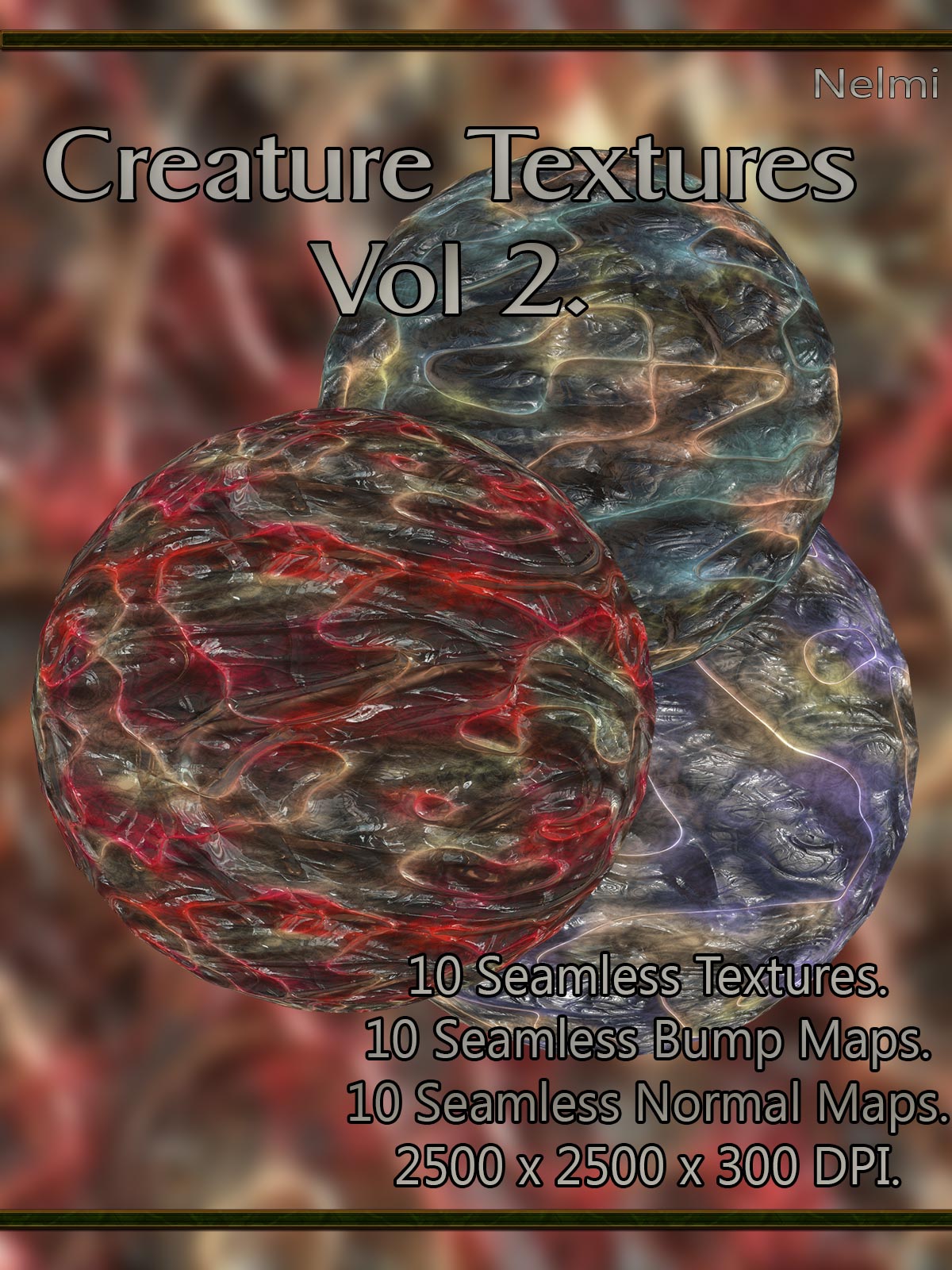 10 Seamless Creature Textures Vol. 2 by N/A