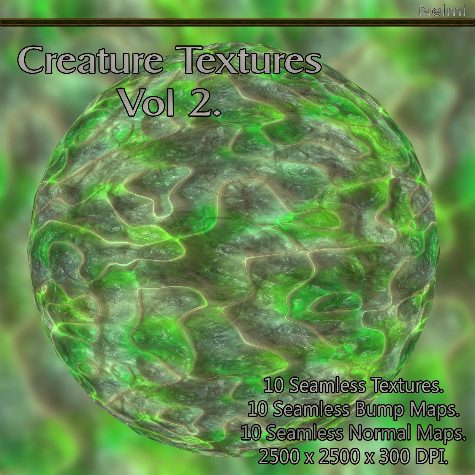 10 Seamless Creature Textures Vol. 2 by N/A