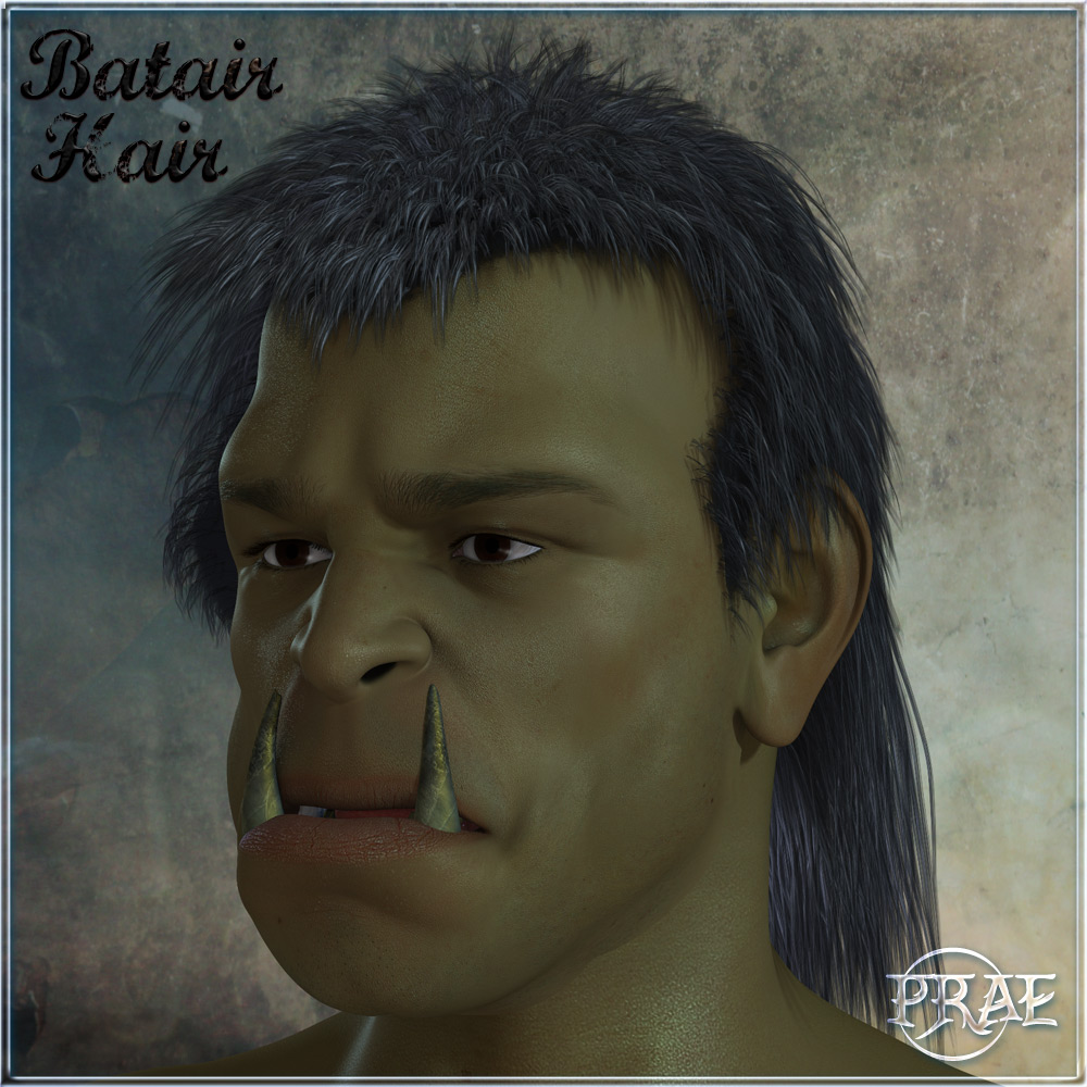 Prae-Batair Hair For M4 by N/A