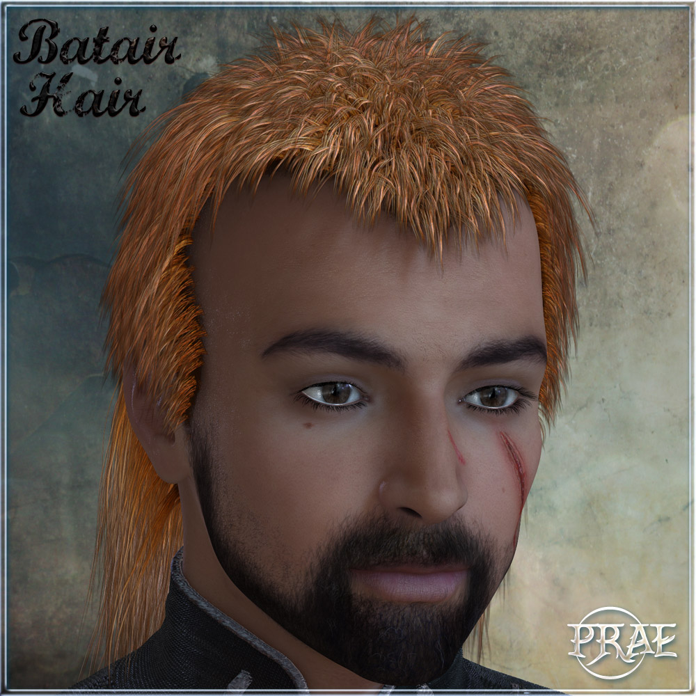 Prae-Batair Hair For M4 by N/A