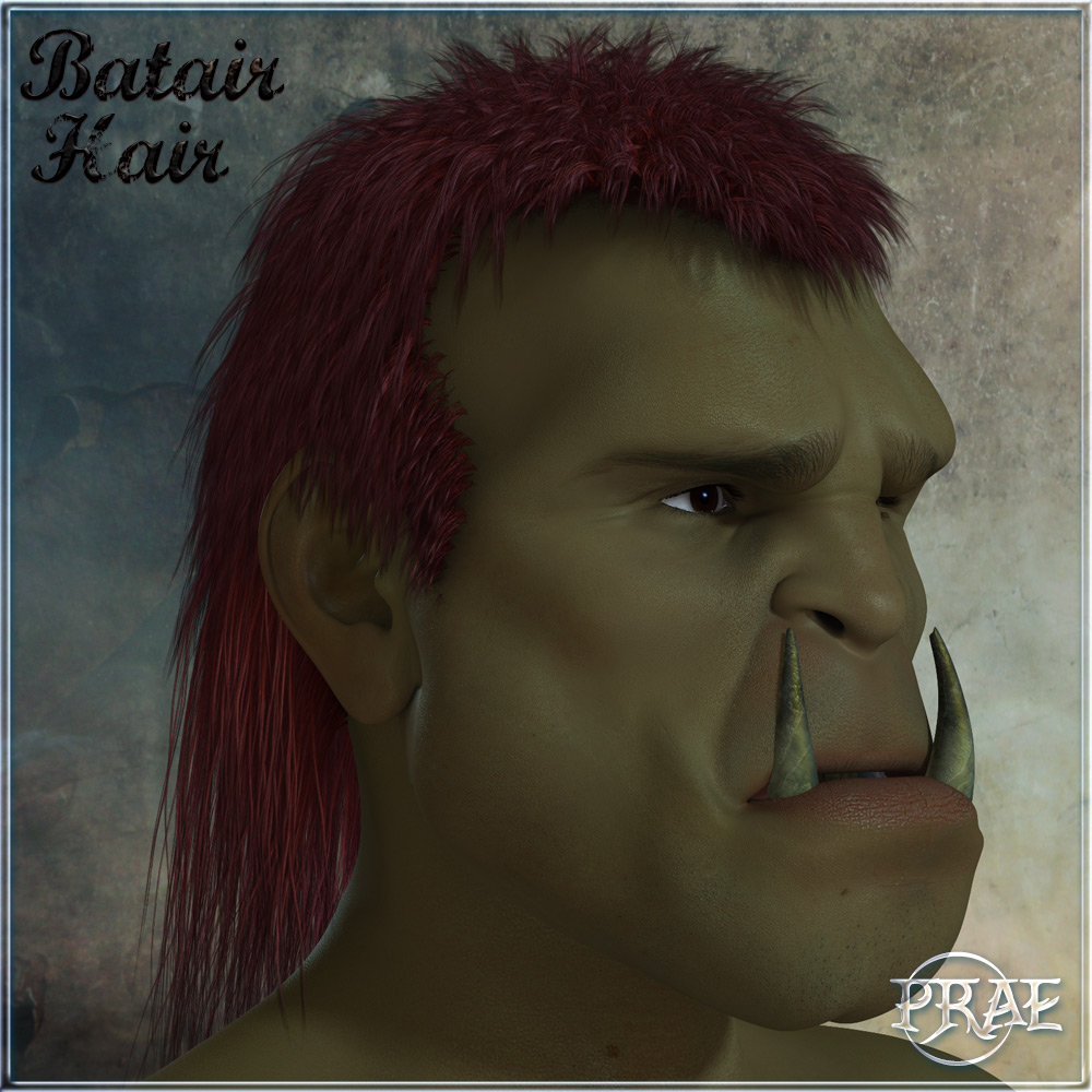 Prae-Batair Hair For M4 by N/A