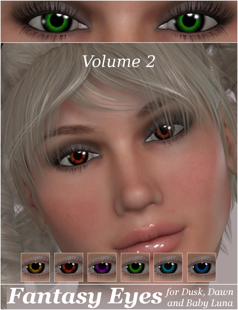 ML Fantasy Eyes Vol.2 for Dawn, Dusk & Baby Luna by N/A