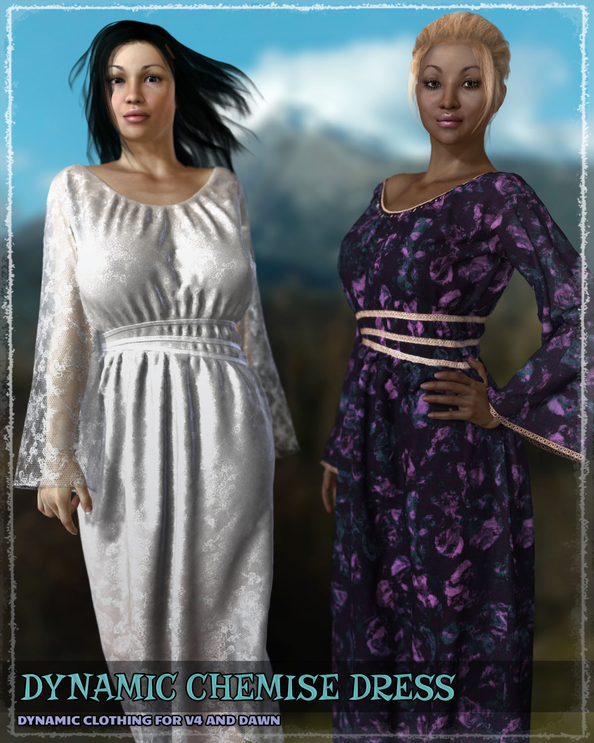 Dynamic Chemise Dress by N/A