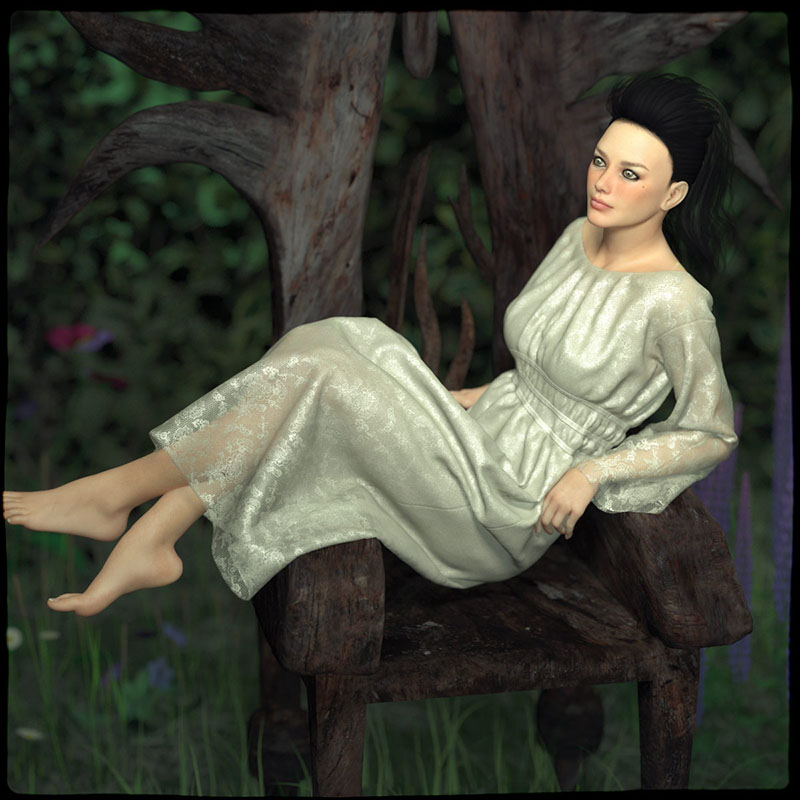 Dynamic Chemise Dress by N/A