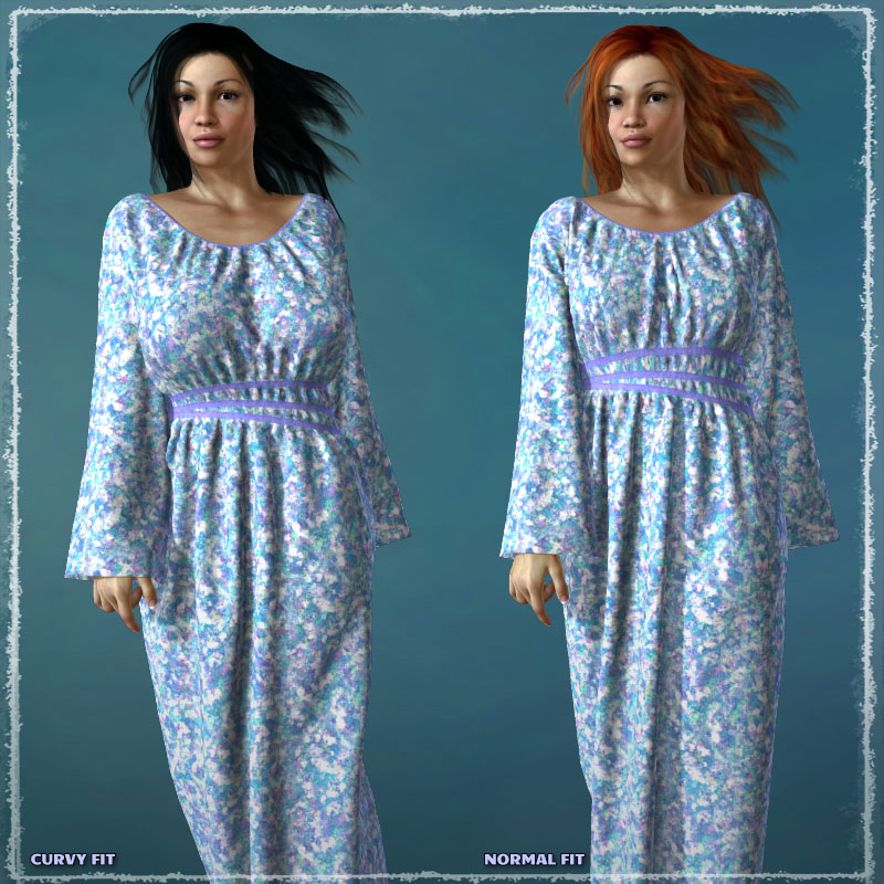 Dynamic Chemise Dress by N/A