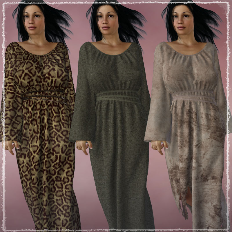 Dynamic Chemise Dress by N/A