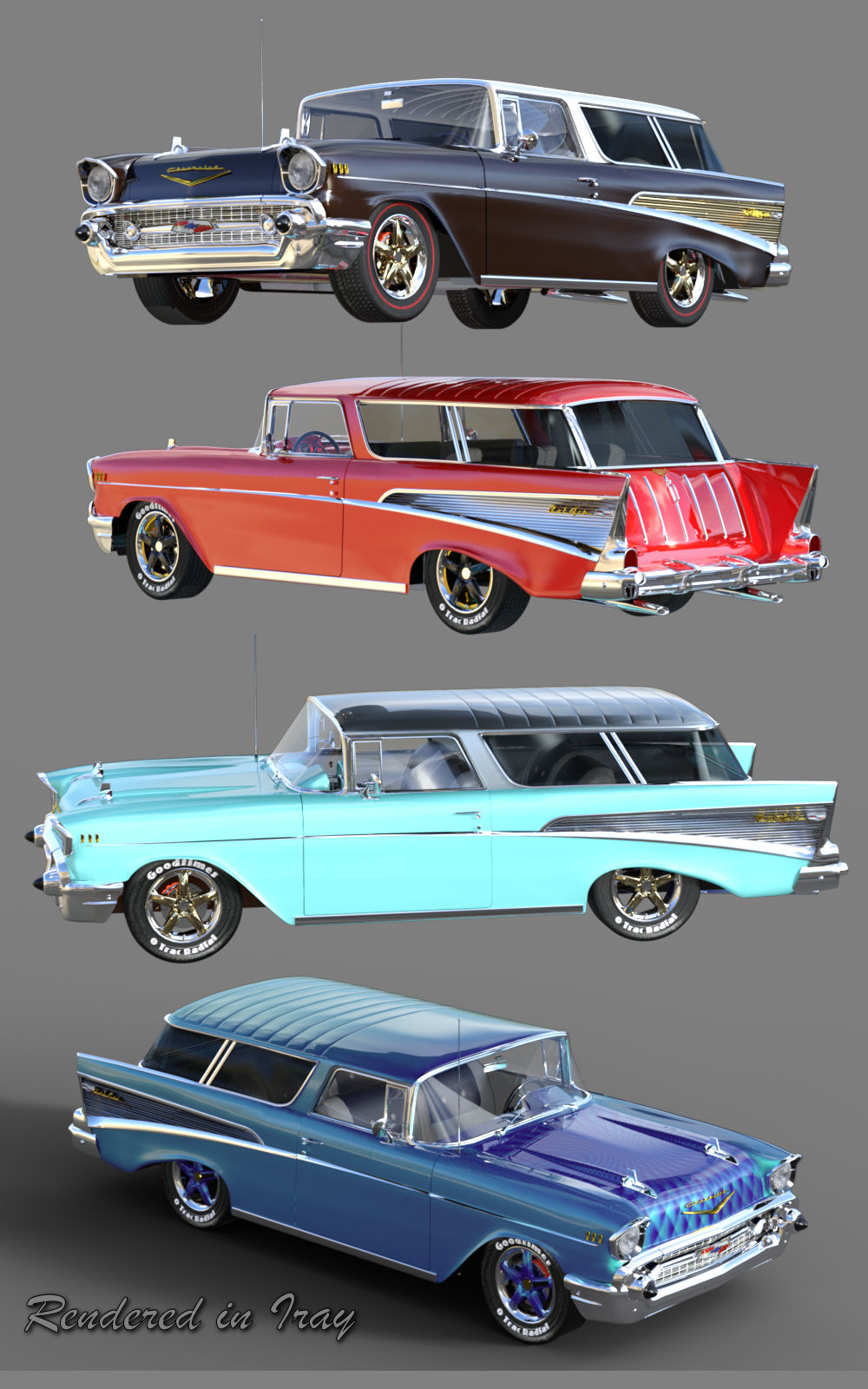 Hot Rod Body Shop Series 2 for Nationale7 Chevrolet Nomad by N/A