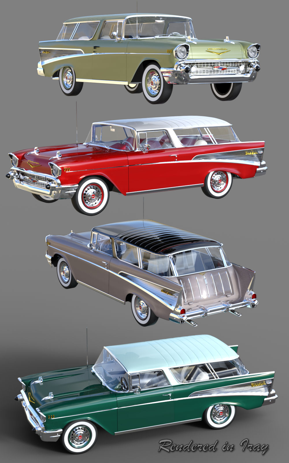 Hot Rod Body Shop Series 2 for Nationale7 Chevrolet Nomad by N/A