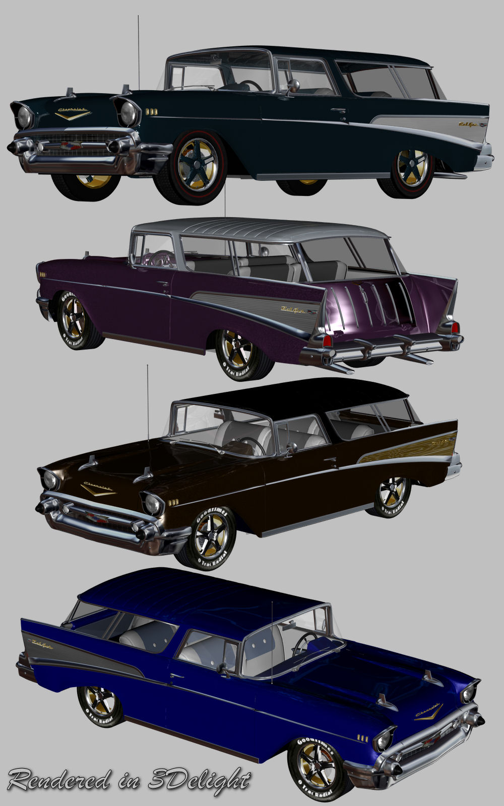 Hot Rod Body Shop Series 2 for Nationale7 Chevrolet Nomad by N/A