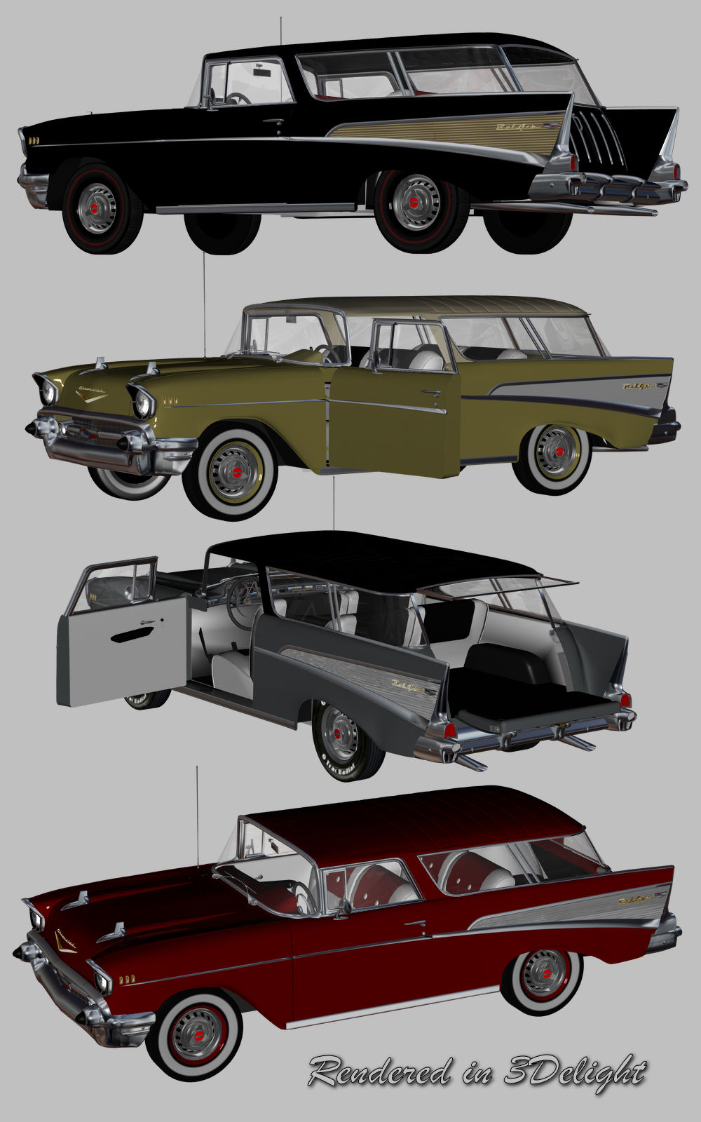 Hot Rod Body Shop Series 2 for Nationale7 Chevrolet Nomad by N/A