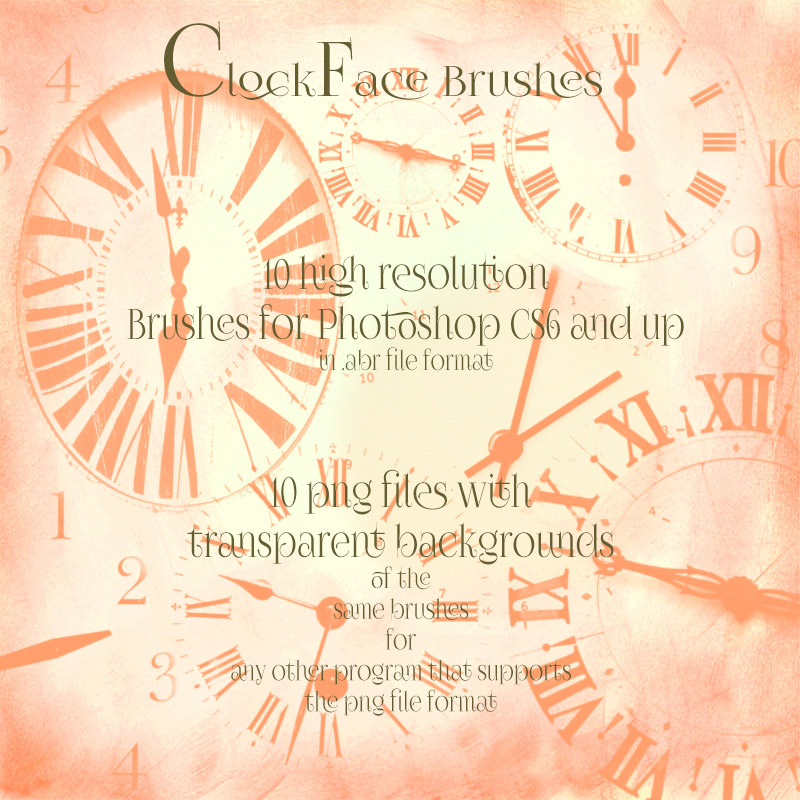 Clockface Brushes by N/A