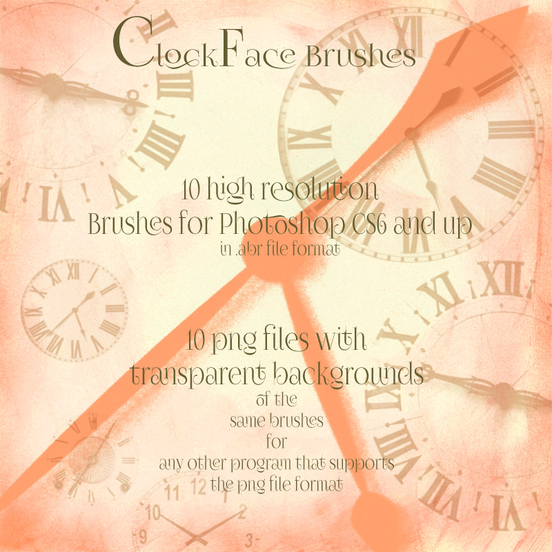 Clockface Brushes by N/A
