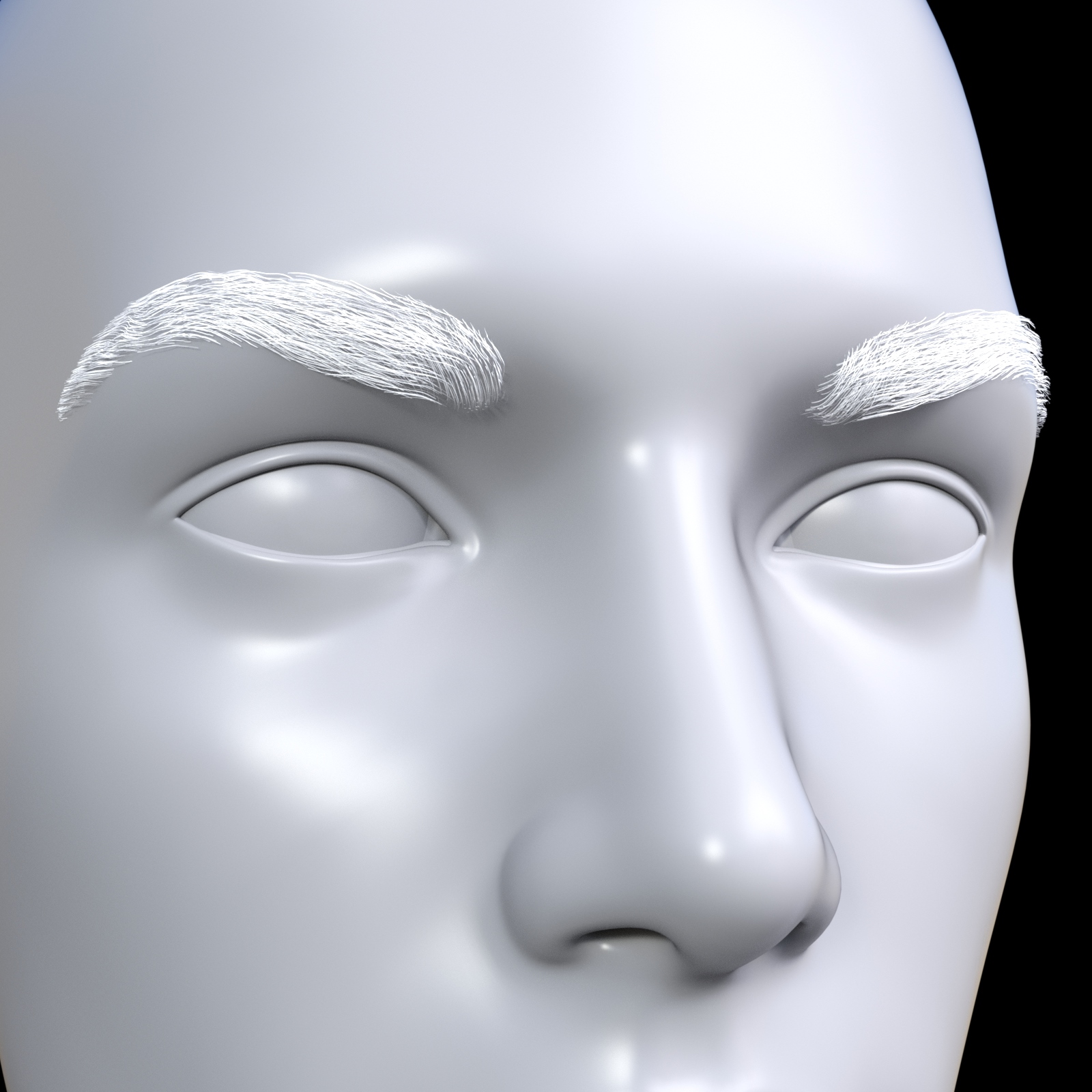 Oh My Brows Morphing Eyebrows for Genesis 3 Male by N/A