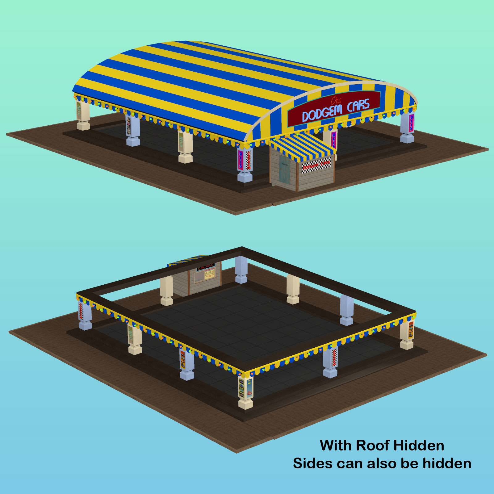 Otis Carnival Fun Fair Dodgem Cars by N/A