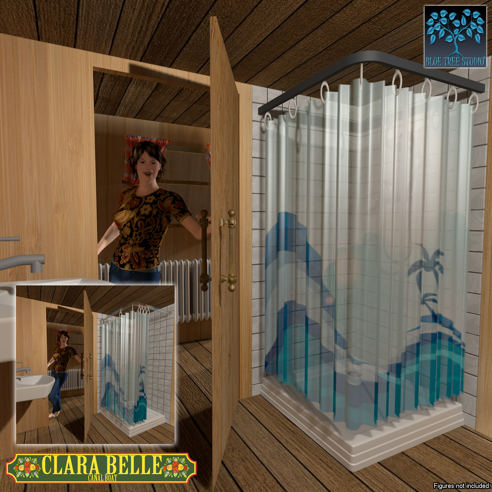 Clara Belle Canal Boat by N/A
