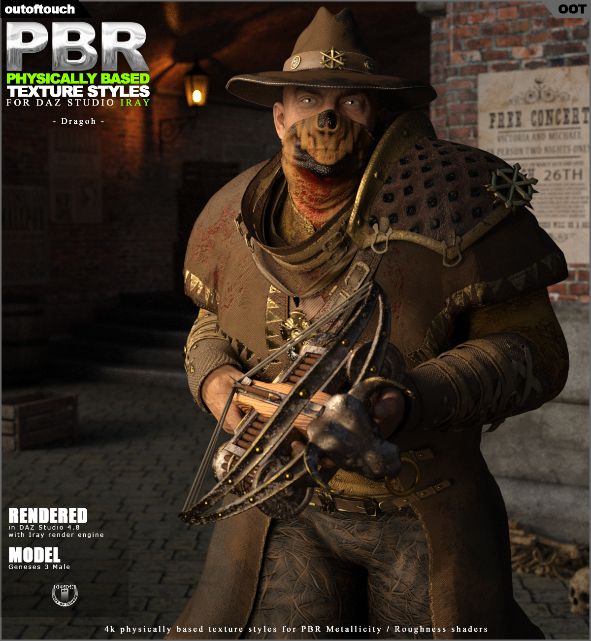 OOT PBR Texture Styles for Dragoh Outfit by N/A