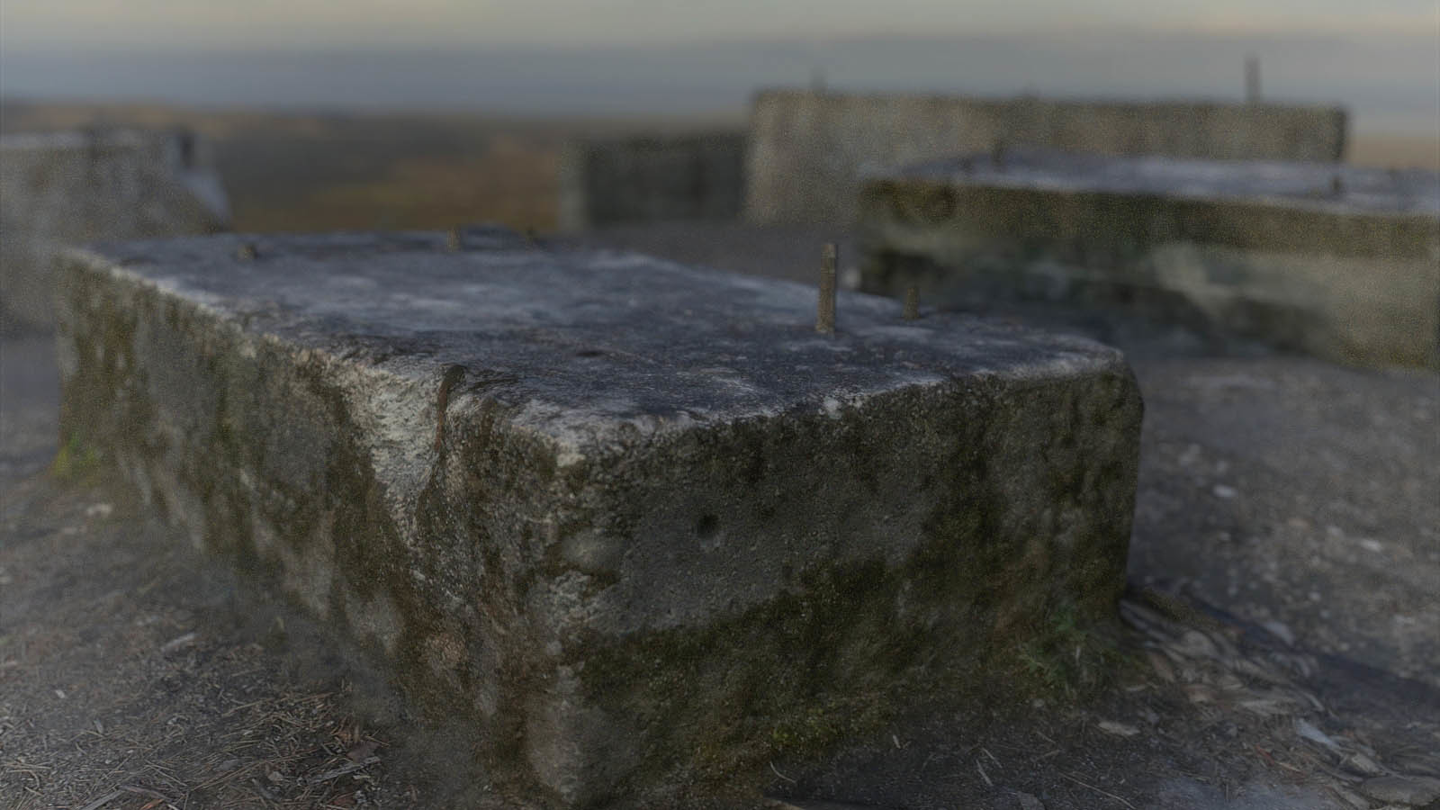 3d Scenery: Forgotten Concrete by N/A