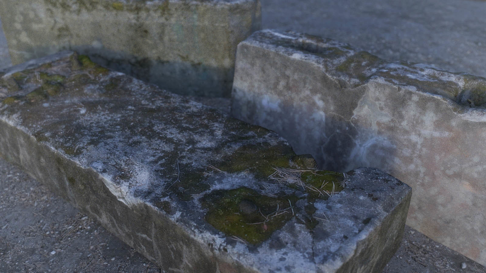 3d Scenery: Forgotten Concrete by N/A