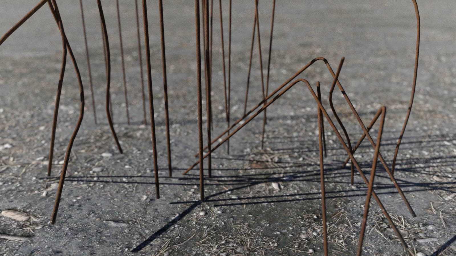 3d Scenery: Forgotten Concrete by N/A