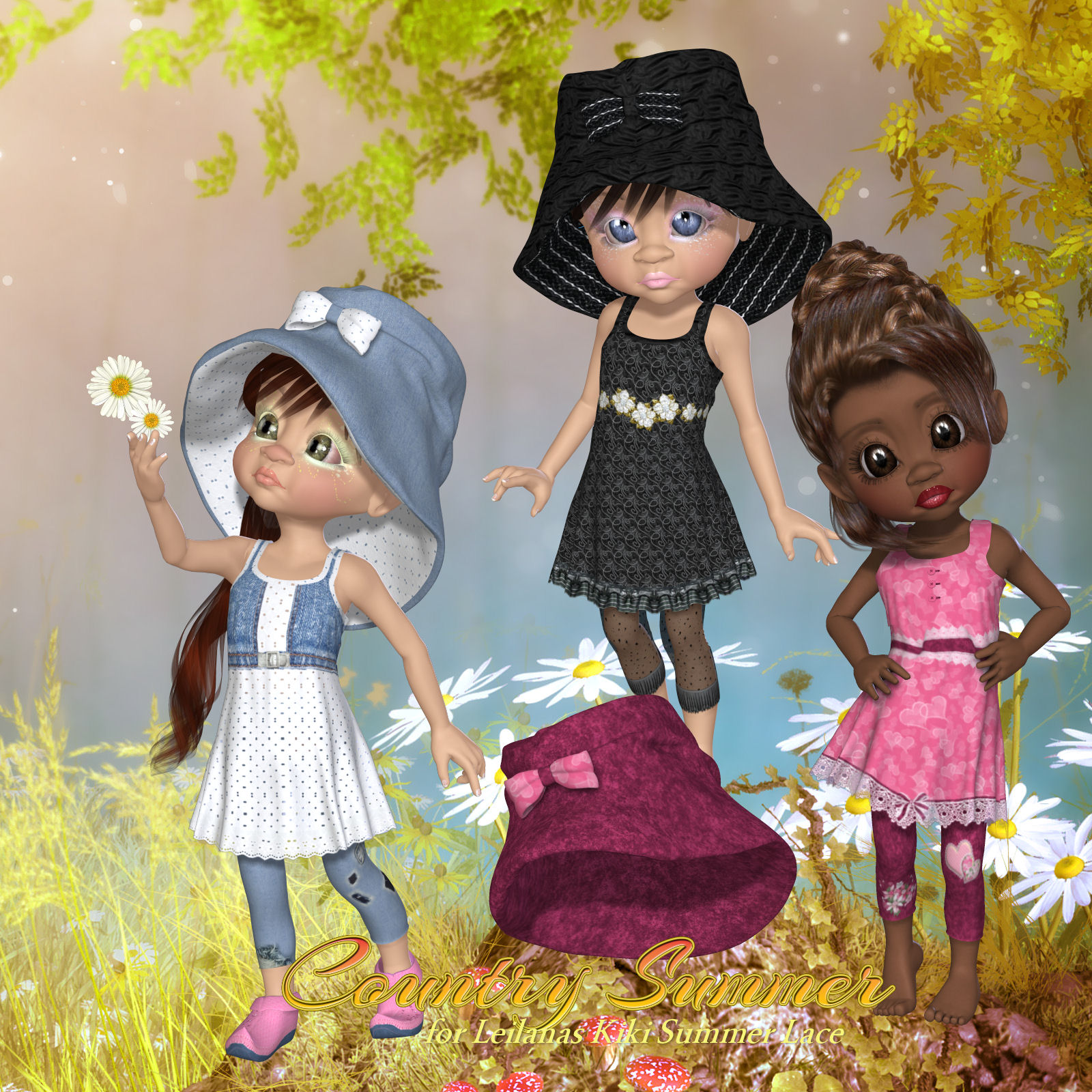 DA-Country Summer for Kiki Summer Lace by N/A