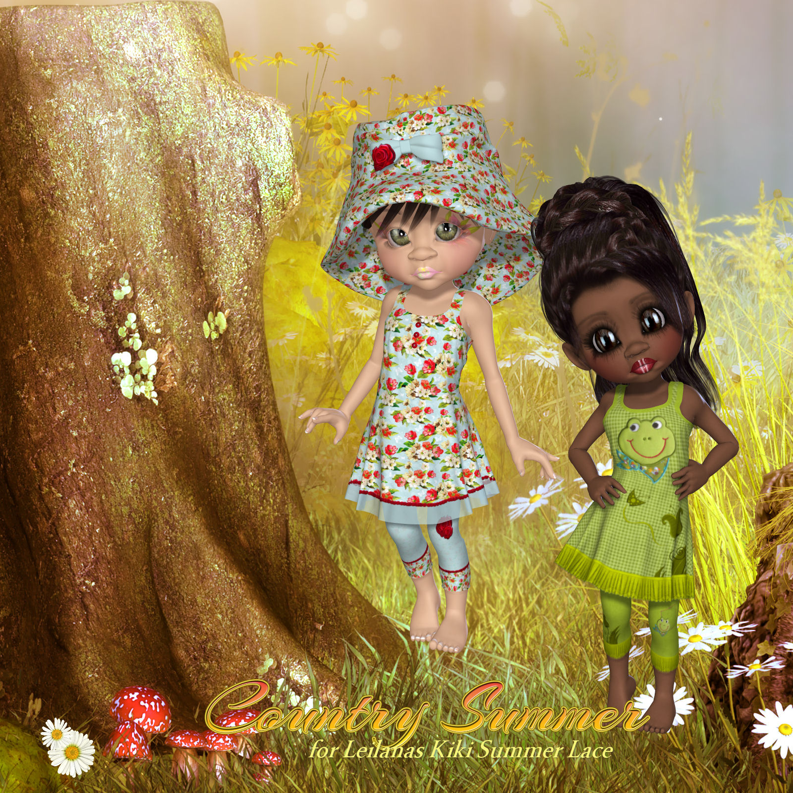 DA-Country Summer for Kiki Summer Lace by N/A
