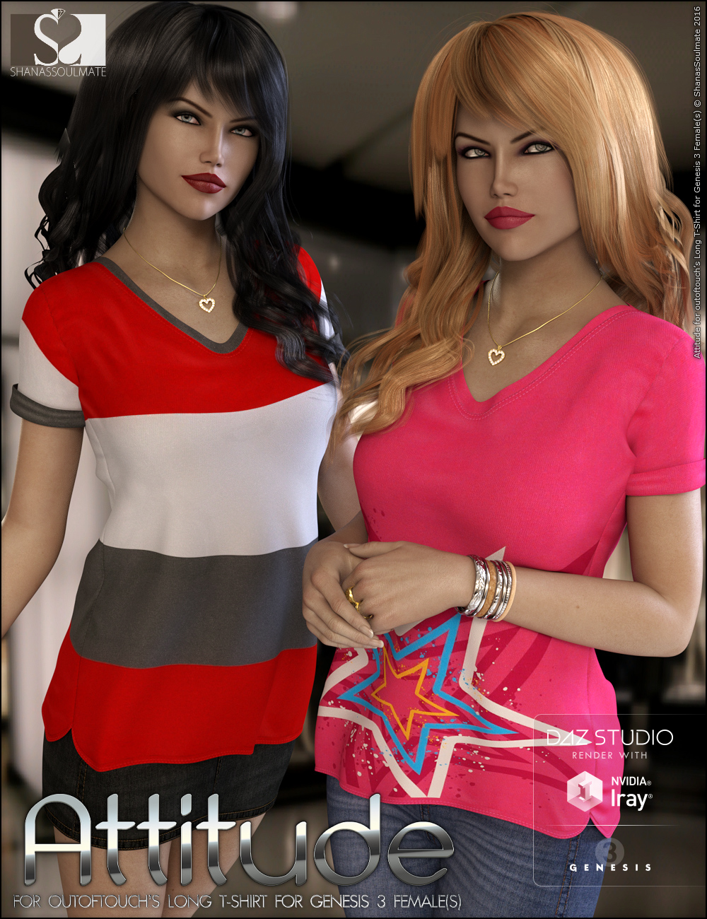 Attitude for Long T-Shirt by N/A
