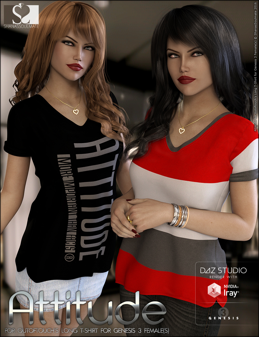 Attitude for Long T-Shirt by N/A