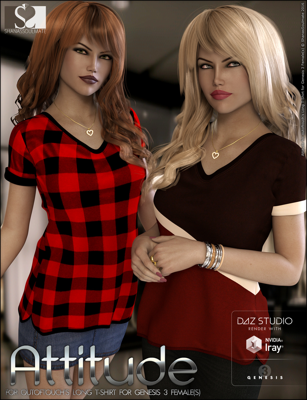 Attitude for Long T-Shirt by N/A